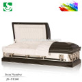 JS-ST168 trade assurance supplier reasonable price metal aluminum casket from china casket manufacturers